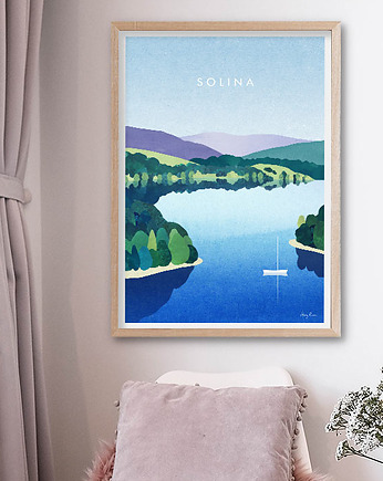 Plakat Solina - 50x70 cm, minimalmill