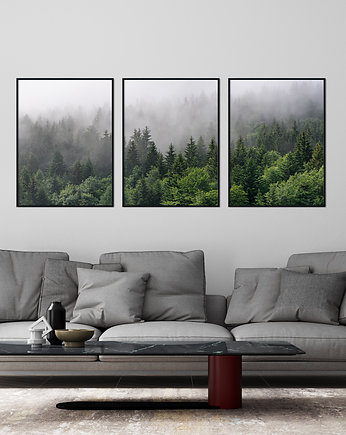 Panorama Lasu - trzy plakaty, OSOBY - Prezent dla taty