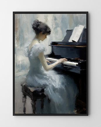 Plakat  Fortepian, HOG STUDIO