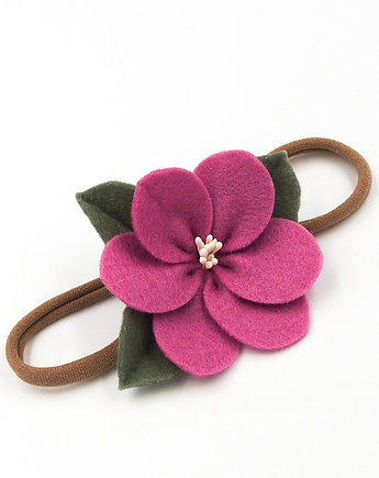 Opaska do włosów  z kwiatkiem Cloe orchid, Momilio