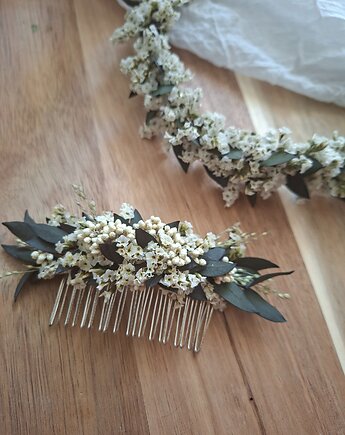 Grzebyk do włosów z eukaliptusa, Mudryk Viktoria Dried Flowers