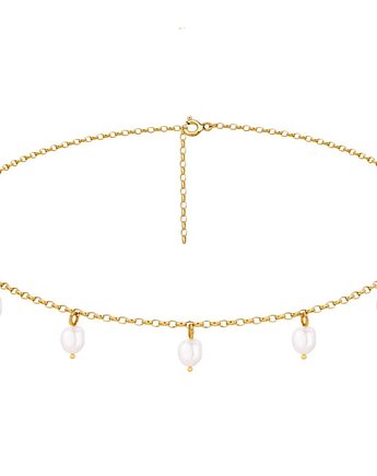 Perły naturalne choker, Laoni