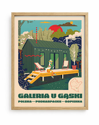 Plakat Galeria u Gąski, Ewelina Gąska