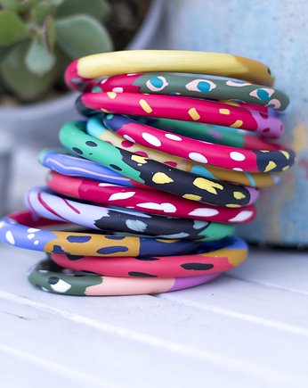 Zestaw kolorowych bransolet 5 szt., Hellaclay