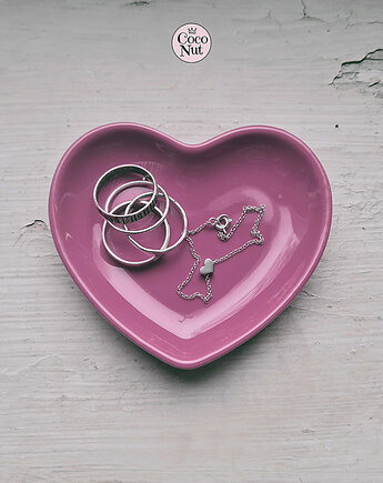 LOVE bransoletka na łańcuszku delikatna lekka na Walentynki, COCONUT