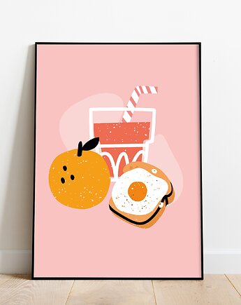 "Drugie śniadanie"- Dekoracja Ścienna, holi craft