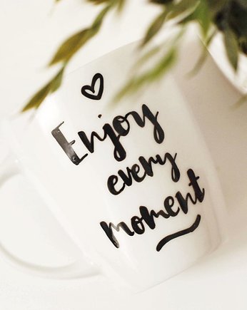 Kubek ENJOY EVERY MOMENT, Jędrki