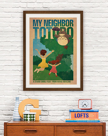 My Neighbor Totoro - plakat A2, minimalmill
