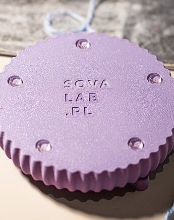 Składany kołowrotek - stojak na włóczkę Yarn spinner - LILAC, sovalab