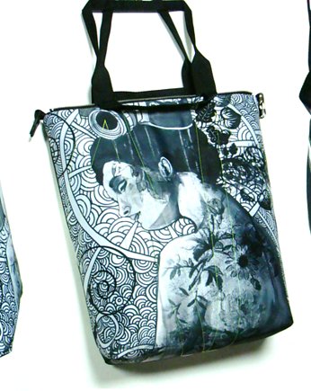 870_3 art MIMA bag UNI & Marcin Painta print, MIMAbags