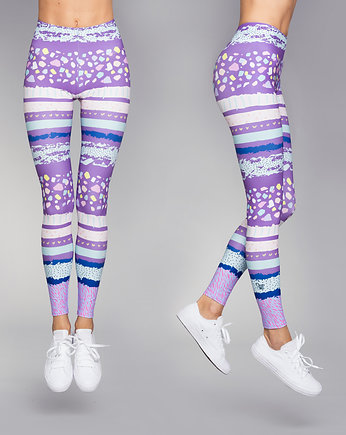 Legginsy LOLIPOP wysoki stan, DEEP TRIP