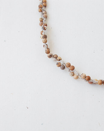 Jaspis Naszyjnik bez metalu, galeria nuit