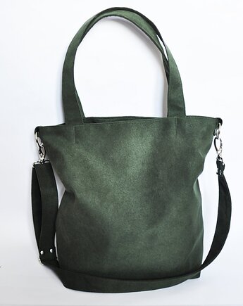 Torba na ramię L - ciemna zieleń, PRACOWNIA 166