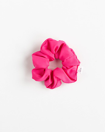 Scrunchie/frotka NEON PINK, wu handmade