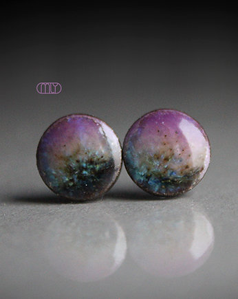 Kolczyki ceramiczne Owocowe 9mm/stal chirurgiczna/, Magda Łysiak