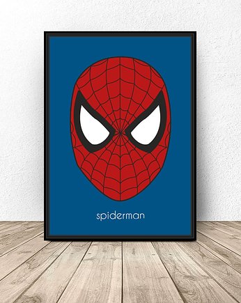 Plakat z postacią Spidermana A4 (210mm x 297mm), scandiposter