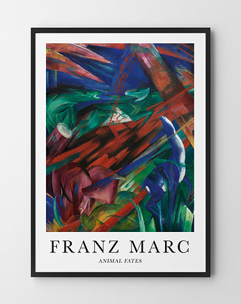 Plakat Franz Marc Animal Fates, HOG STUDIO