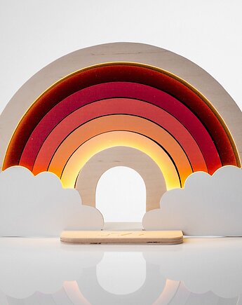 Lampka ścienna Unky - TĘCZA terracotta, UNKY