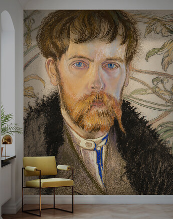 Tapeta/Mural - Portret Stanisława Wyspiańskiego., Dekoracje PATKA Patrycja Kita