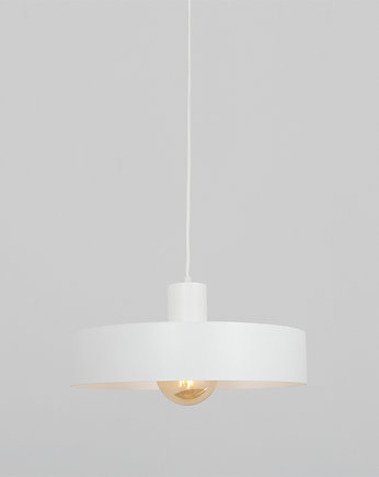 Nowoczesna minimalistyczna lampa wisząca FAY 1 L biała, CustomForm