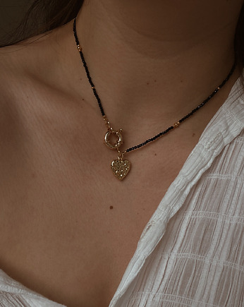 Naszyjnik Onyks Serce, Chmolowska Jewellery