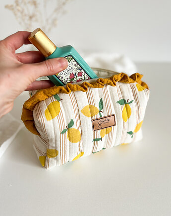 Kosmetyczka z falbanką LEMON, gucialoveskids