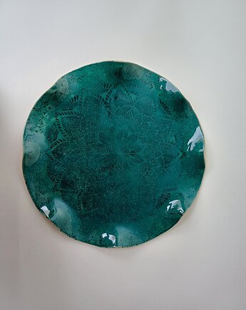 Duża Patera Ceramiczna Mandala, as ceramika