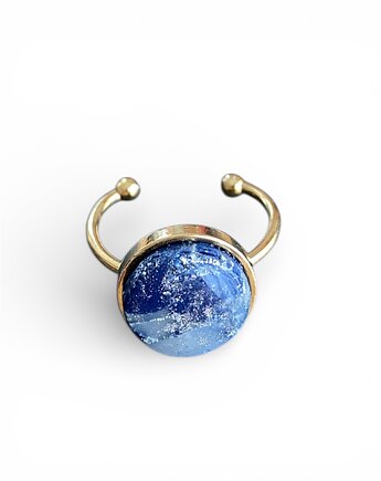 Pierścionek regulowany gwieździsta noc, Megan Little Things