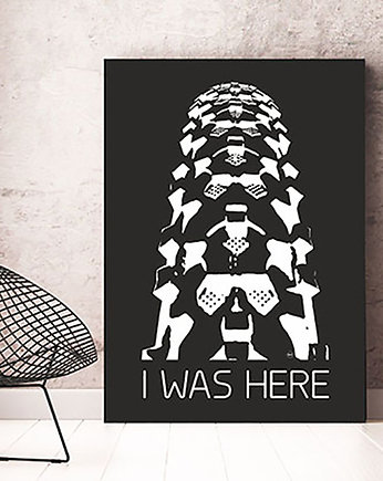 Plakat. I was here, studioixi