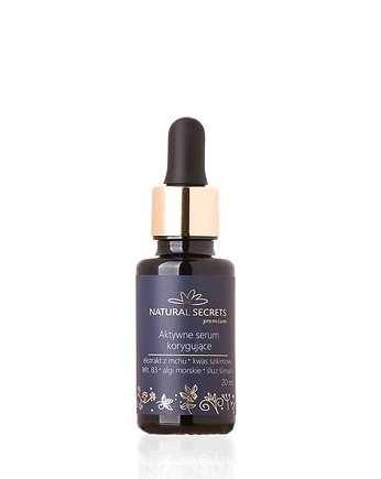 Aktywne serum korygujące, Natural Secrets