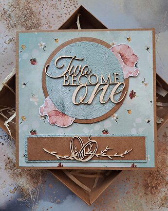 Kartka ślubna dla obcokrajowców (w pudełku), Kartkodzielo