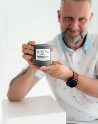 Świeca zapachowa z wosku oliwnego Holenderskie Niebo, Oyasumi