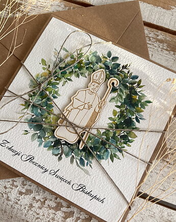 Kartka z okazji rocznicy święceń biskupich (z), sorte