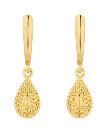 Złote kolczyki z łezkami, SOTHO