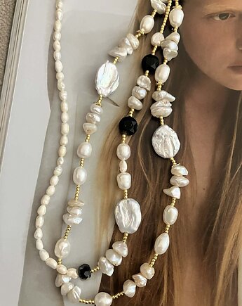 Naszyjnik ALICE Perły Naturalne Słodkowodne, STUDIO AURA