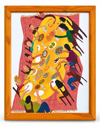 Plakat Feast Table, Carmela