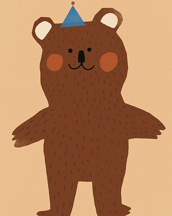 Plakat Mały miś, MUKI design