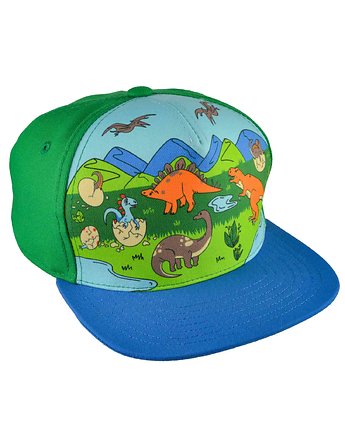 Dinozaury - czapka dla dzieci z daszkiem typu Snapback, Spox Sox
