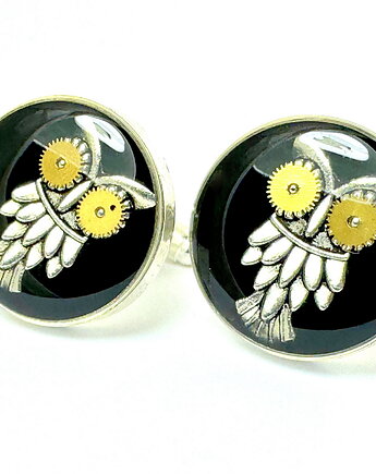 SPINKI - Sowy (czarne), DROBINY CZASU