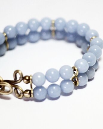 ANGELIT z mosiężnym, ręcznie kutym zapięciem, ME PASSION  Jewelry