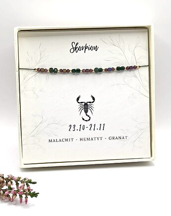 Bransoletka zodiakalna Skorpion
