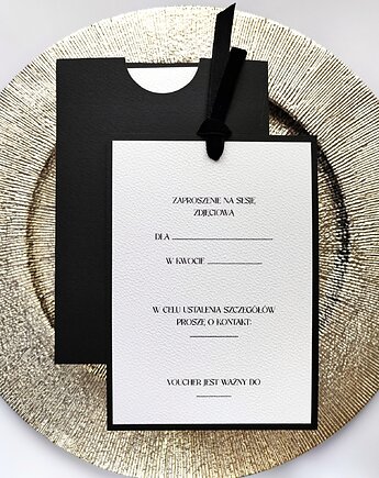 Voucher na sesję zdjęciową 5szt, Art By Heart Pracownia