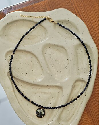 Naszyjnik z gipsówką i nocą kairu, ANKO rekodzielo