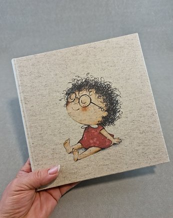 Album na zdjęcia Okularnica 20x20 20 stron ecru, Pracownia Introligator Gliwice