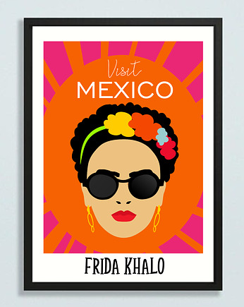 Plakat Frida pomarańczowa, Project 8