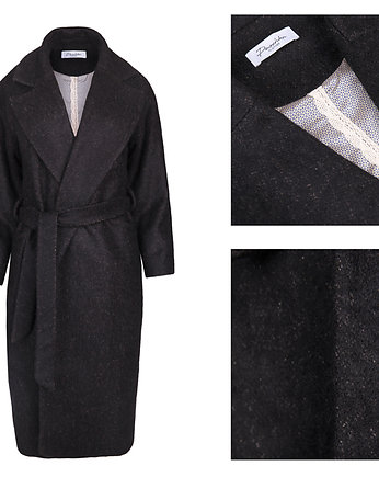 Płaszcz wełniany WOOL&BLACK Melange, Peschka clothes