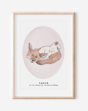 Metryczka z Liskiem, Mint In Paper