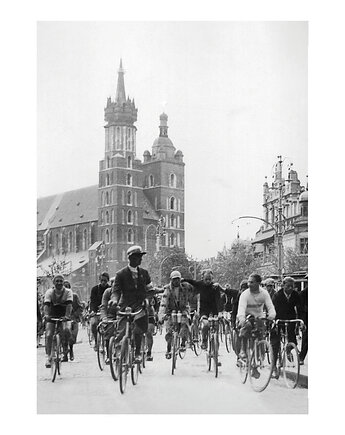 Kartka Premium - Vintage Kraków, Mistrzostwa Polski w Kolarstwie, Galeria LueLue