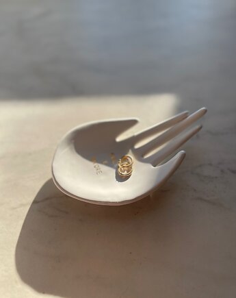 Ceramiczna Łapka Handmade Talerzyk na Biżuterię Sole e Amore, Maison Fragile