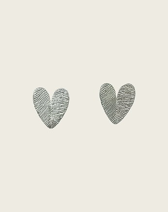 Kolczyki serca srebrne- Simple, PAKOWANIE PREZENTÓW - pudełko na prezent